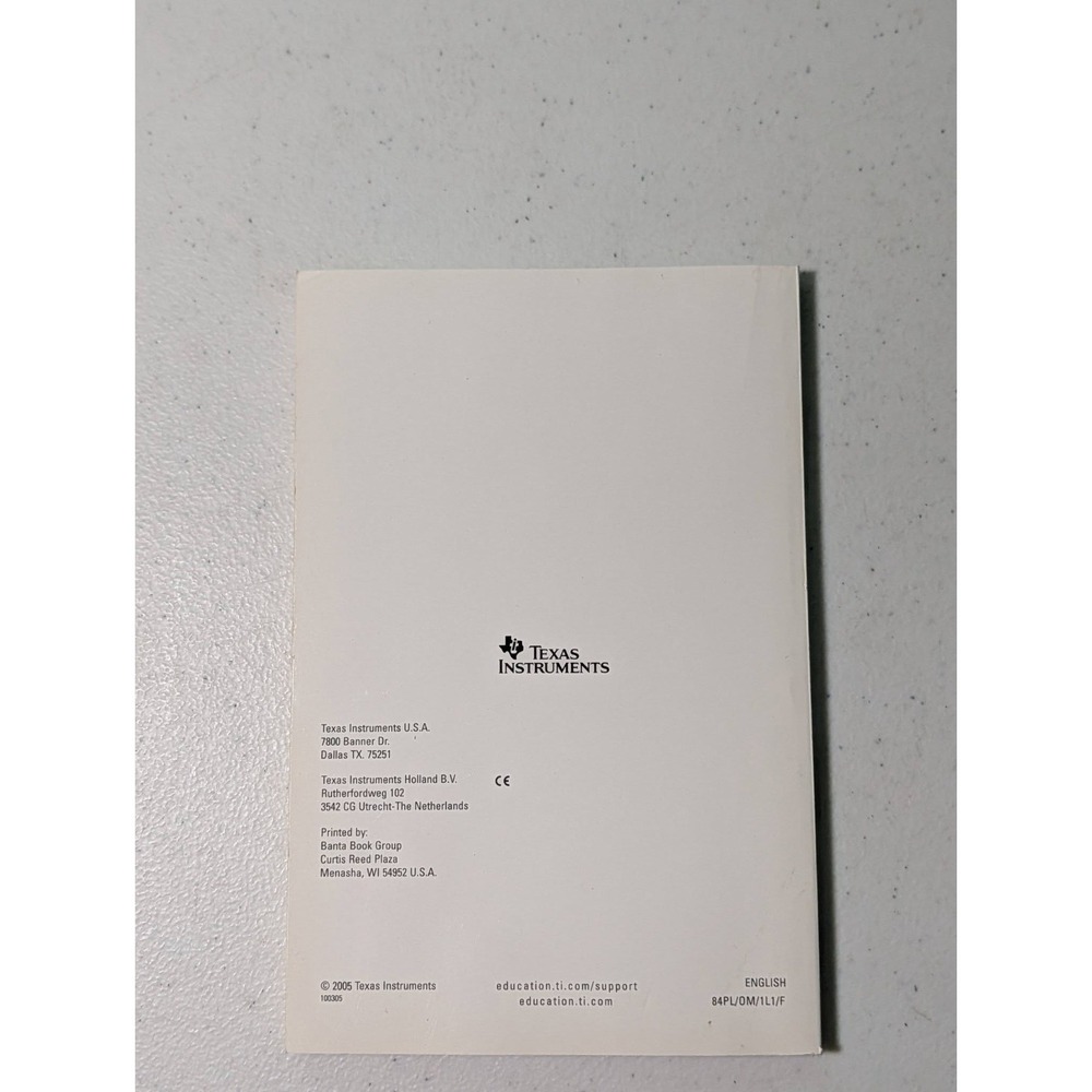 Texas Instruments TI-84 Plus/TI-84 Plus Silver Edition Guide Book - Picture 3 of 13
